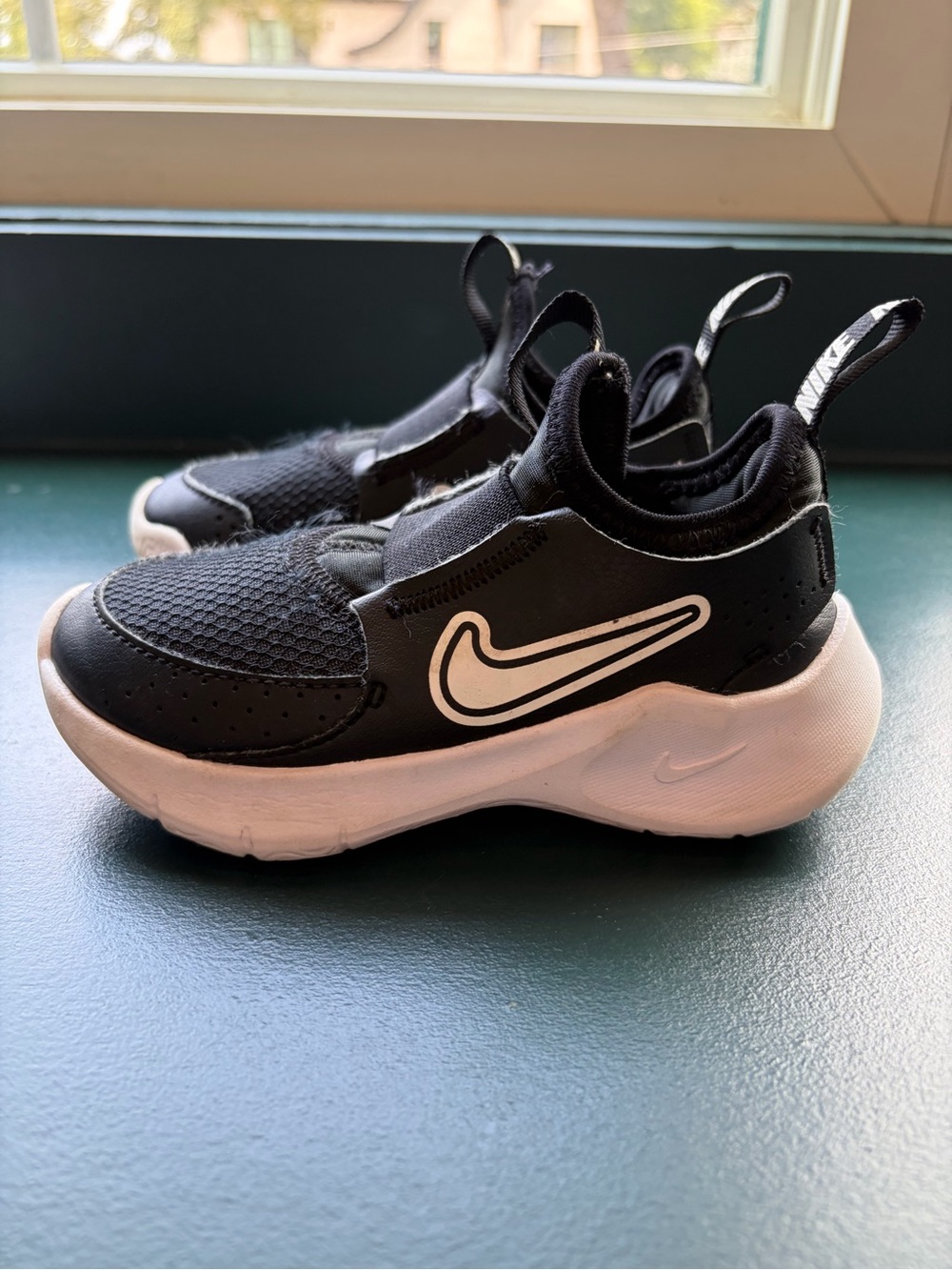 Nike toddler boys Flex Runner shoes Black